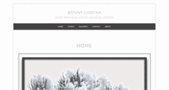 Desktop Screenshot of bonnylhotka.com